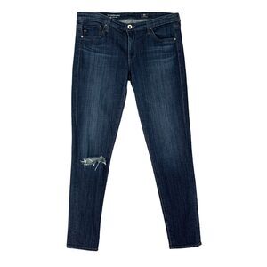 Adriano Goldschmied Legging Ankle Jeans Womens 29 Denim Super Skinny Jeggings